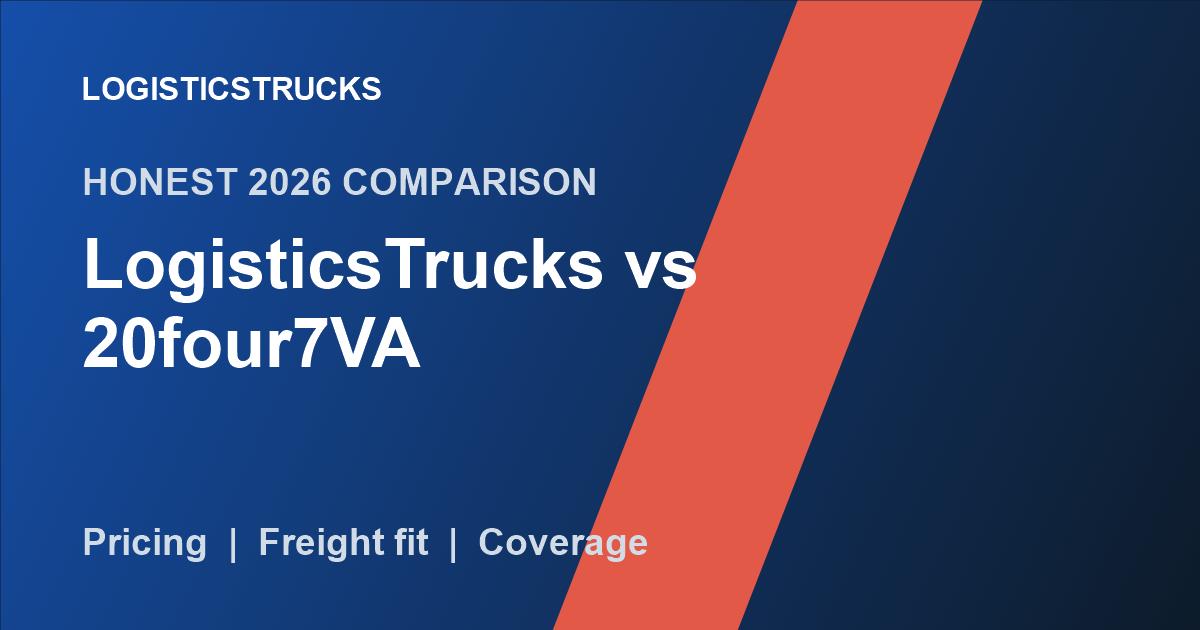 LogisticsTrucks vs 20four7VA for Trucking Virtual Assistants thumbnail