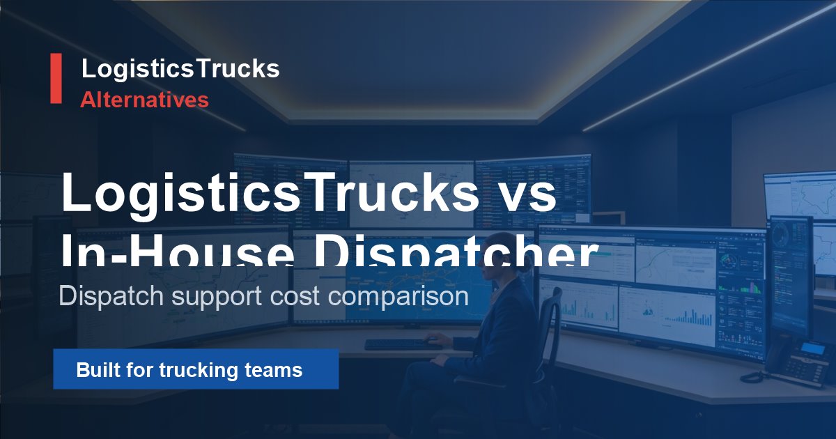 LogisticsTrucks vs Hiring an In-House Dispatcher (2026) thumbnail