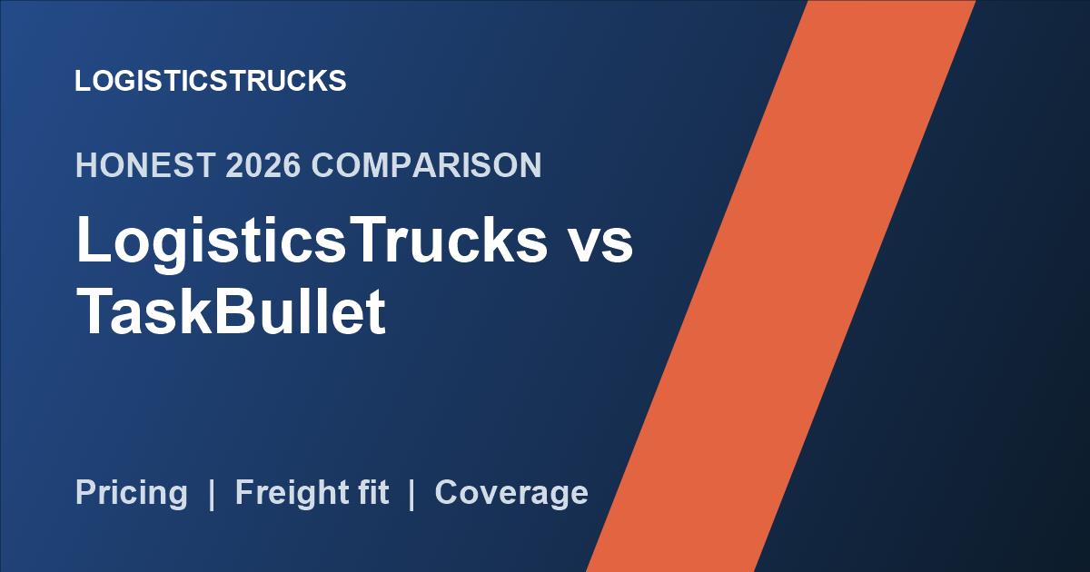 LogisticsTrucks vs TaskBullet for Trucking Virtual Assistants thumbnail