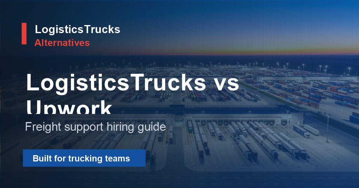 LogisticsTrucks vs Upwork for Trucking Virtual Assistants thumbnail